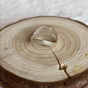 Fun Sterling silver wavy band